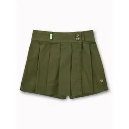 Gini and Jony Girls CottonPleated Mini Skort-picture-43