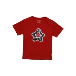 Gini and Jony Girls Graphic Printed Round Neck Cotton Crop Top-picture-35