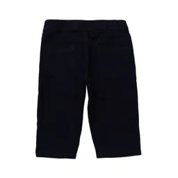 Gini and Jony Girls Navy Blue Solid Denim Shorts image 3