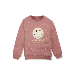 Gini and Jony Girls Printed Fleece Sweatshirt-picture-11
