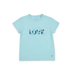 Gini and Jony Girls Typography Printed Cotton T-Shirt-picture-30
