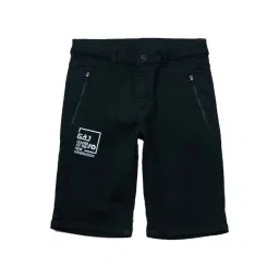 Gini & Jony Kids Black Printed Bermudas-picture-37