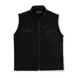 Gini & Jony Kids Black Solid Jacket-picture-18