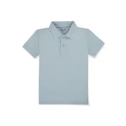 Gini & Jony Kids Blue Logo Polo T-Shirt-picture-43