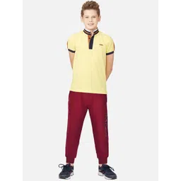 Gini and Jony Kids Boys Mid Rise Cotton Joggers-picture-17