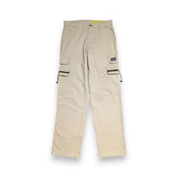 Gini and Jony Kids-Boys Solid Mid-Rise Comfort Trousers-picture-21
