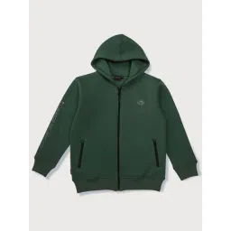 Gini & Jony Kids Green Cotton Full Sleeves Jacket-picture-32