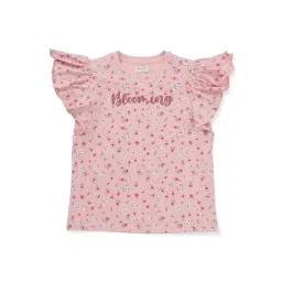 Gini & Jony Kids Pink Floral Print Top-picture-11