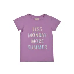 Gini & Jony Kids Purple Printed Top-picture-14