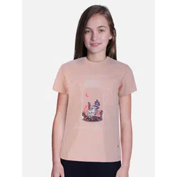 Gini and Jony Peach-Coloured Print Top-picture-26