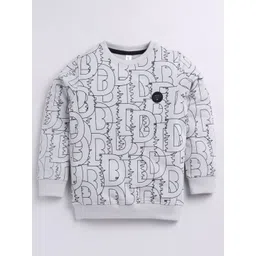 Ginie Boys Abstract Printed Round Neck Sweatshirt-picture-12