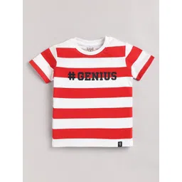 Ginie Boys Striped Cotton T-shirt-picture-53