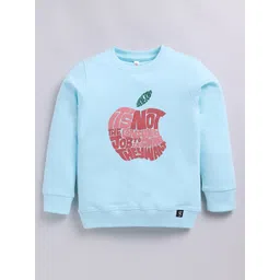 Ginie Girls Graphic Printed Round Neck Sweatshirt-picture-27