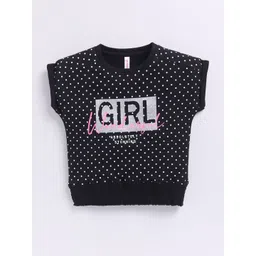 giniekids Girls Polka Dot Printed Blouson Tops-picture-52