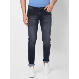 Giordano Dark Grey Slim Fit Jeans-picture-30
