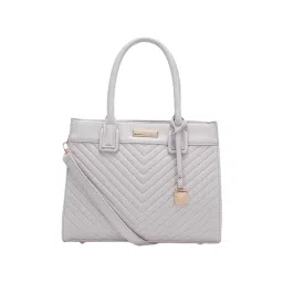 Giordano Grey Solid Medium Handbag-picture-25