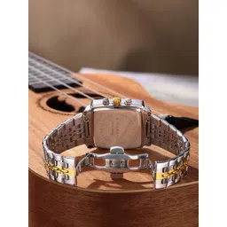 GIORDANO Men Dial & Stainless Steel Bracelet Style Straps Analogue Watch GZ-50138-44-picture-11