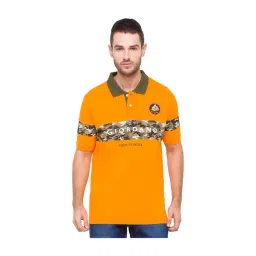 Giordano Orange Slim Fit Polo T-Shirt-picture-26