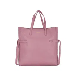 Giordano Pink Solid Tote Handbag-picture-45