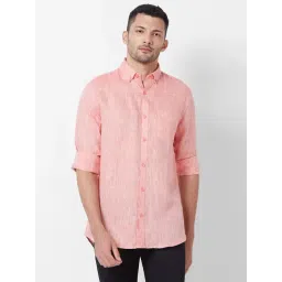 Giordano Red Cotton Slim Fit Shirt-picture-32