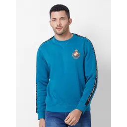 GIORDANO Typography Printed Round Neck Sweatshirt-picture-35