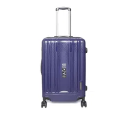 GIORDANO Unisex Blue Textured Large Trolley Suitcase-picture-10