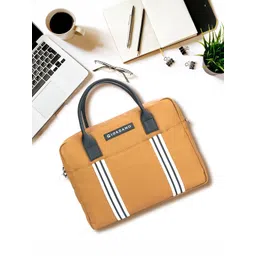GIORDANO Unisex Striped Laptop Bag with Detachable Strap-picture-12