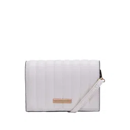 Giordano White Quilted Medium Sling Handbag-picture-45