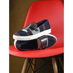 Giorgio Men's Blue Monk Shoes-image-46