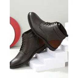 Giorgio Men's Brown Derby Boots-picture-19