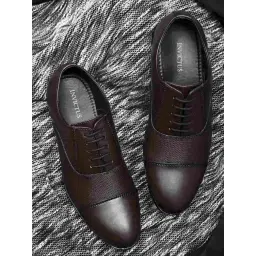 Giorgio Men's Brown Oxford Shoes-image-49