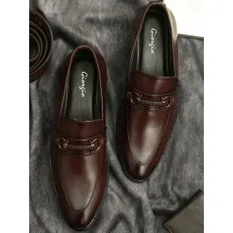Giorgio Men's Cognac Casual Loafers-image-42