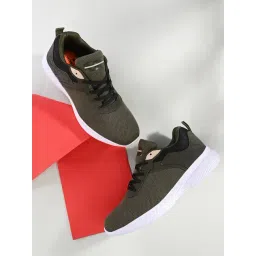 Giorgio Men's Olive Running Shoes-image-7