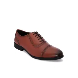 Giorgio Men's Tan Oxford Shoes-image-41
