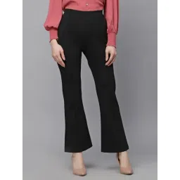 Gipsy Black Rayon Regular Fit Pants-picture-20