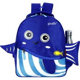 giraffe Small 15 L Backpack FishKids 14Ltr 14 ×12 inch PreSchool 36cm Nursery (LKG/UKG/1st std) Boys & Girls-picture-15