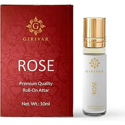 GIRIVAR FRAGRANCES Men Rose Attar L 10 Ml Roll-On Bottle L Long Lasting-picture-56