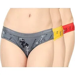 girlfriend Women Hipster Panty - Super Combed Cotton - Anti Bacterial, No Marks Waistband, Quick Dry Printed Panties-picture-12