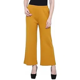 GIRLYZ Attire Solid Wool Warm Women Winter Wear Woolen Pant,Trouser || Fleece Palazzo || Acrylic Wool Knitted Palazzo-picture-30