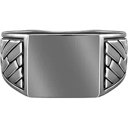 925 Silver Black Rhodium Ultimate Ring For Him,Fixed Size | Gifts for Men and Boys | With Certificate of Authenticity and 925 Stamp| 6 Months Warranty-image-44