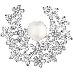 925 Silver Crescent Brooch| Gifts for Women and Girls | With Certificate of Authenticity and 925 Stamp | 6 Months Warranty-image-47