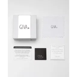 giva 925 Silver Leaf Pendant with Chain image 5