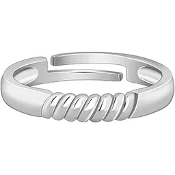 925 Silver Rope Ring for Him, Adjustable, | Gifts for Men and Boys | With Certificate of Authenticity and 925 Stamp | 6 Months Warranty-image-17
