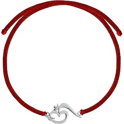 925 Silver Stylish Om Rakhi, Cotton Thread |Quirky Rakshabandhan Rakhi for Brother | Silver Rakhi for Boys & Men With Certificate of Authenticity and 925 Stamp-image-18