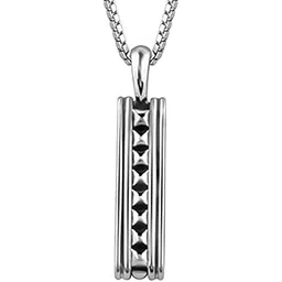 giva 925 Oxidised Silver Resourceful Pendant With Box Chain For Him| Pendant to Gift Men & Boys | With Certificate of Authenticity and 925 Stamp | 6 Months Warranty-picture-26