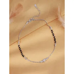 GIVA 925 Silver Breeze Anklet for Women-picture-33