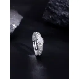 GIVA 925 Silver Classic Zircon Ring for Him-picture-19