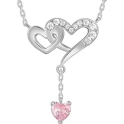giva 925 Silver Double Love Necklace| Necklace to Gift Women & Girls | With Certificate of Authenticity and 925 Stamp | 6 Months Warranty-picture-39