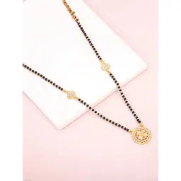 GIVA 925 Silver Golden Fragrant Flower Mangalsutra-picture-39