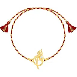 giva 925 Silver Golden Protection Rakhi, Cotton Thread | Quirky Rakshabandhan Rakhi for Brother | Silver Rakhi for Boys & Men With Certificate of Authenticity and 925 Stamp-picture-53